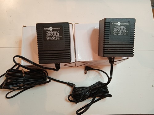 Two electrical transformers - two,